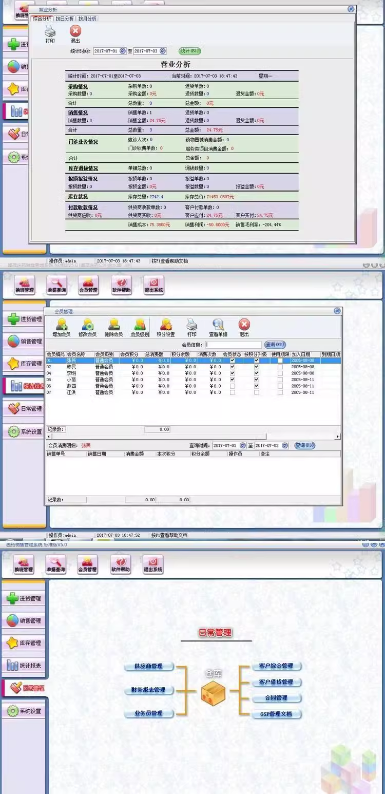 Sistem Pengurusan Sales Farmaceutik POS Cashier GSP Certification Pharmacy/Pharmacy/Drug Inventory Software(图5)